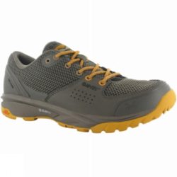 Hi-Tec Mens V-Lite Wild-Life Low I Waterproof Shoe Taupe/Light Taupe/Inca Gold